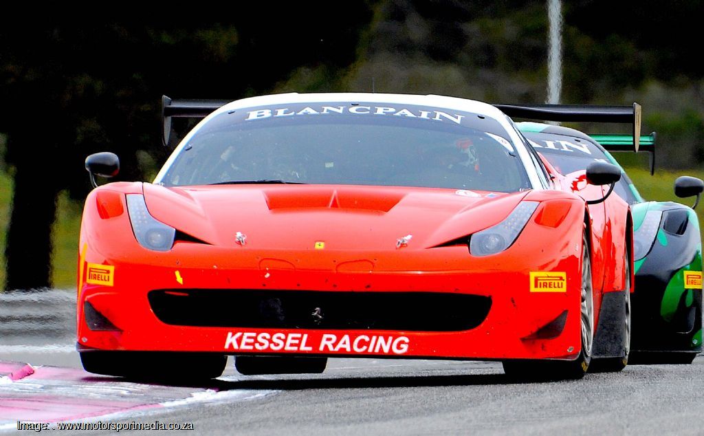 motorsportmedia .za David Perel celebrates Frrari Kessel